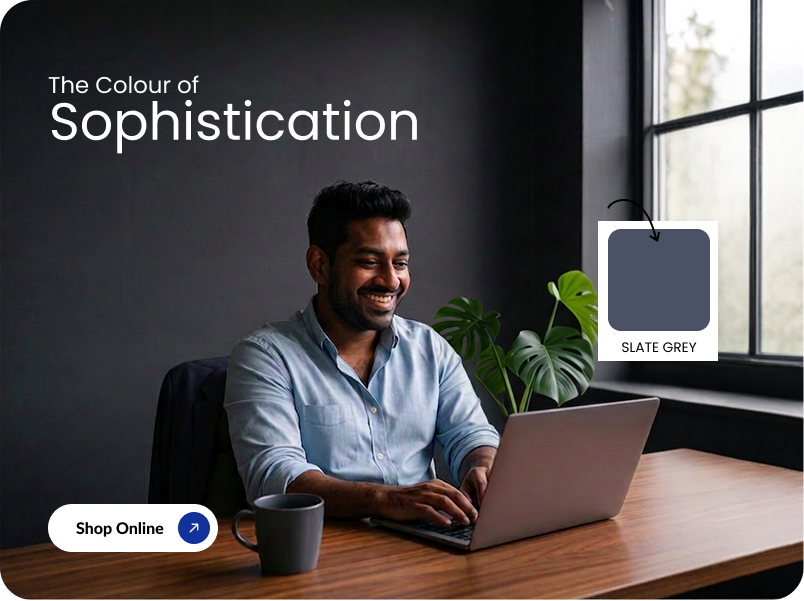 The Colour of Sophistication - Slate Grey